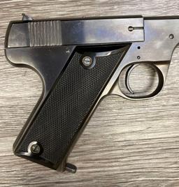 HIGH STANDARD MODEL C .22 SHORT SEMI AUTO PISTOL