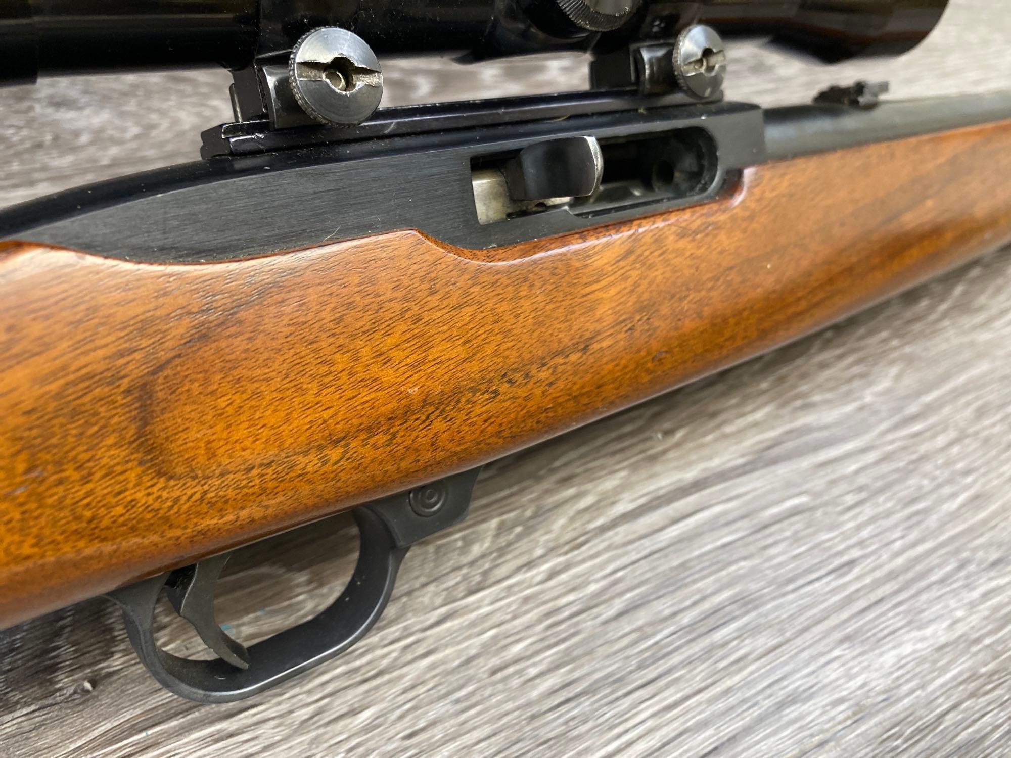 EARLY RUGER MODEL 10-22 SEMI-AUTO CARBINE w/SCOPE