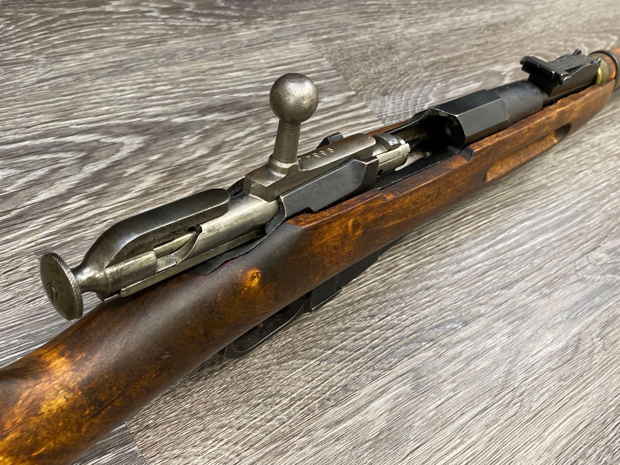 FINNISH CAPTURE RUSSIAN MOSIN-NAGANT 91/30 BOLT-ACTION CIVIL GUARD RIFLE 7.62x54R CAL.