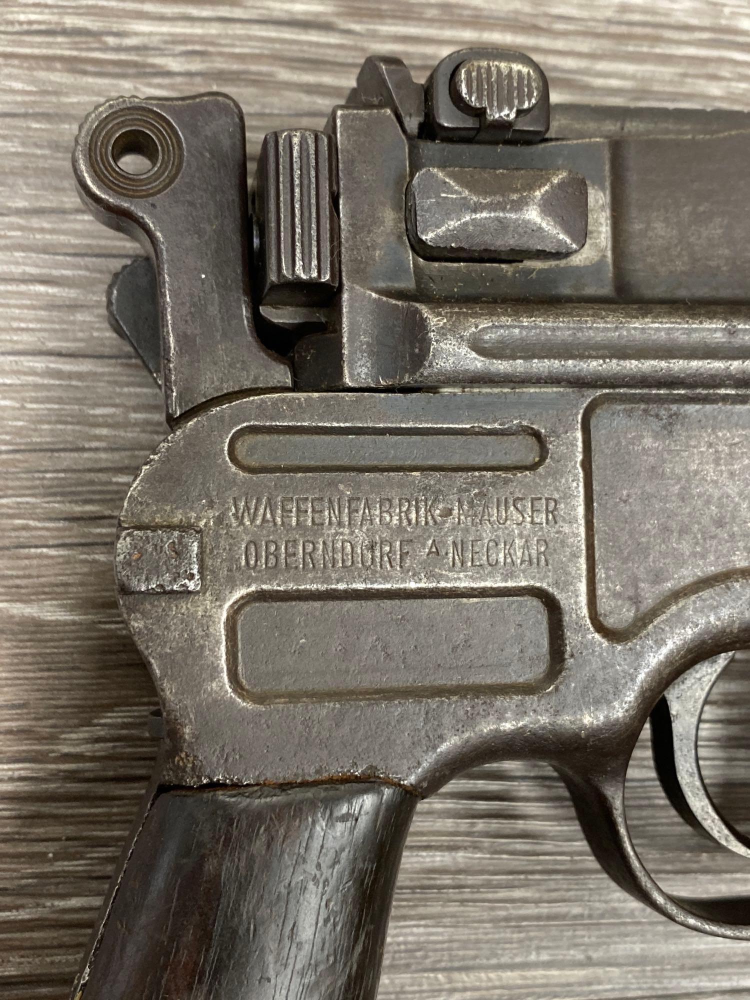 MAUSER C96 SEMI-AUTO "BOLO" PISTOL 7.63x25mm MAUSER CAL.