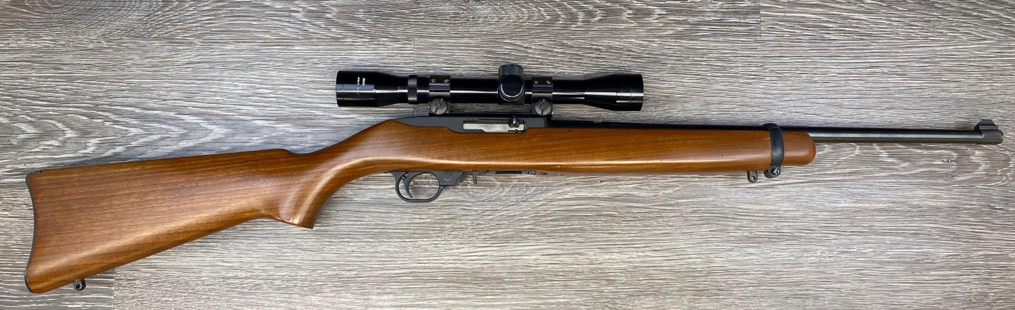 EARLY RUGER 10-22 SEMI-AUTOMATIC CARBINE .22 LR w/SCOPE