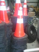 Quantity of Ten Safety Cones