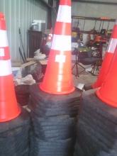 Quantity of Ten Safety Cones