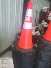 Quantity of Ten Safety Cones