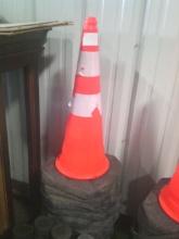 Quantity of 20 (Twenty) Safety Cones