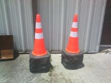 Quantity of 20 (Twenty) Safety Cones