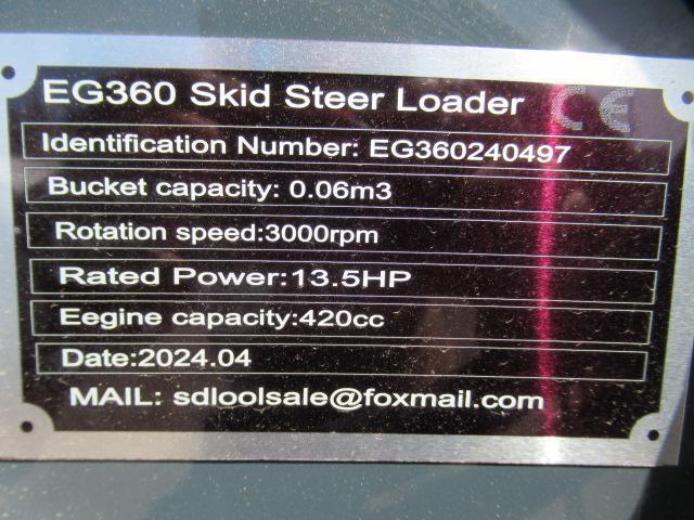 2024 EGN EG360 STAND-ON TRACKED SKID STEER LOADER (UNUSED)