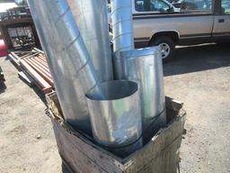 ASSORTED METAL DUCTING