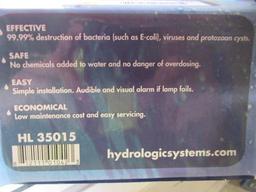 (5) HYDROLOGIC STEALTH RO HL35015 .5GPM UV WATER STERILIZERS (UNUSED)
