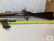 Remington 1858 US rifle w/bayonette