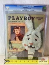 December 1954 "Playboy" Magazine CGC 6.0