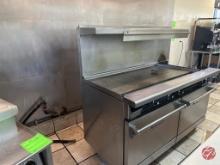 Imperial Gas Double Oven w/Flat-top