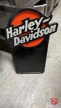 Harley Davidson Special Menu Board