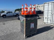 2024 Safety Highway Cones, Qty: 42