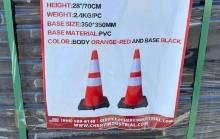 2024 Safety Highway Cones, Qty: 41