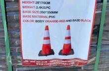 2024 Safety Highway Cones, Qty: 42