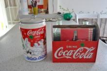 Coca-Cola Tin & picnic caddy