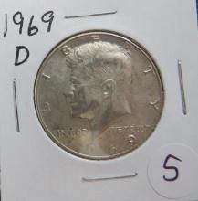 1969-D Kennedy Half Dollar