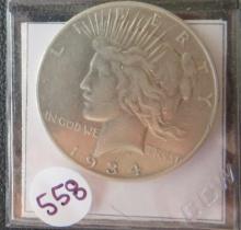 1934-S Peace Dollar