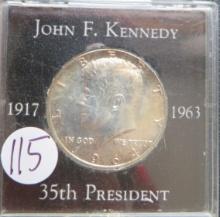 1964- John F. Kennedy 35th President- Silver