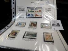 (6) total pages U.S. Stamps including 66 stamps, many of which are Mint. Includes $1.50 face Mint an