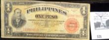 Series of 1936 Philippines One Peso payable in Silver Pesos or equivalent in the United States of Am