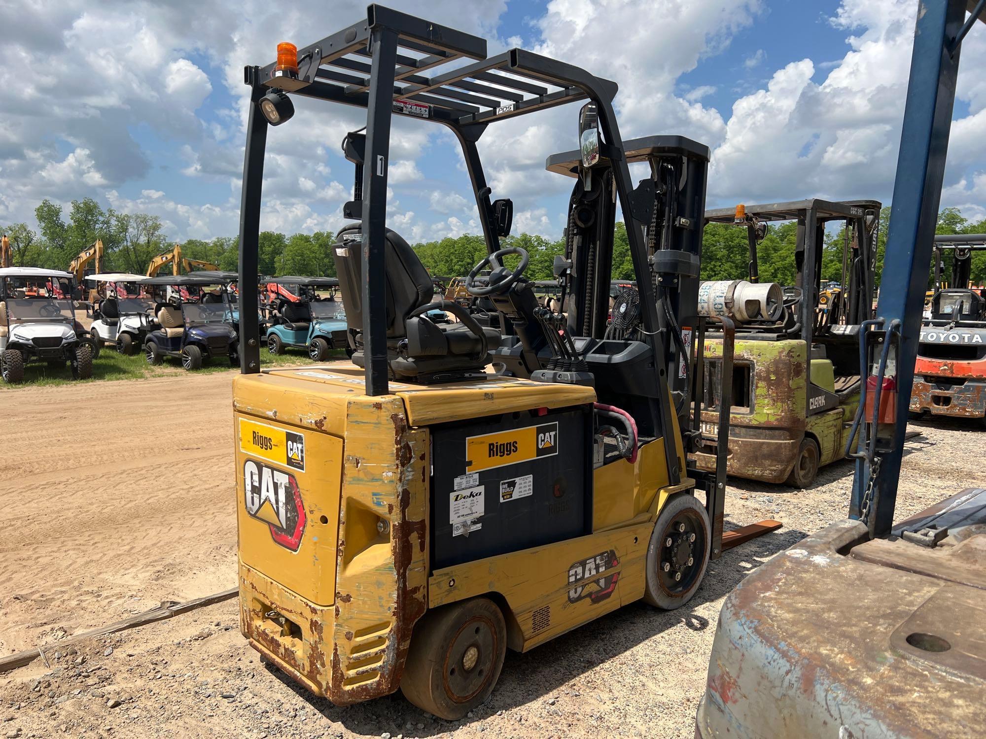 2020 CATERPILLAR EC25N ELECTRIC FORKLIFT