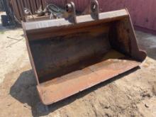 6' CLEAN OUT BUCKET FOR EXCAVATOR