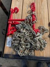 (2) UNUSED GREAT BEAR 3/8" G70 20' CHAINS