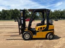 YALE 50VX STRAIGHT MAST FORKLIFT