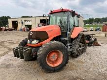 2015 Kubota M126X Power Krawler Tractor with Cab