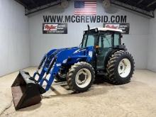 New Holland TN60DA Tractor with Cab and Loader