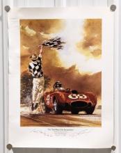 Dan Gurney Ferrari 375 Tribute Print - Signed