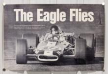 Dan Gurney "The Eagle Flies" Racing Poster