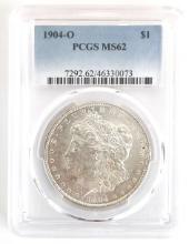 1904-O U.S. Morgan Silver Dollar PCGS MS 62