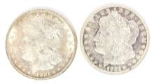 1921-D & 1921-S Morgan Silver Dollars