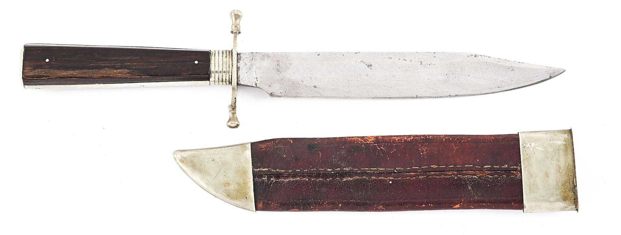 BOWIE KNIFE BY ALFRED HUNTER.