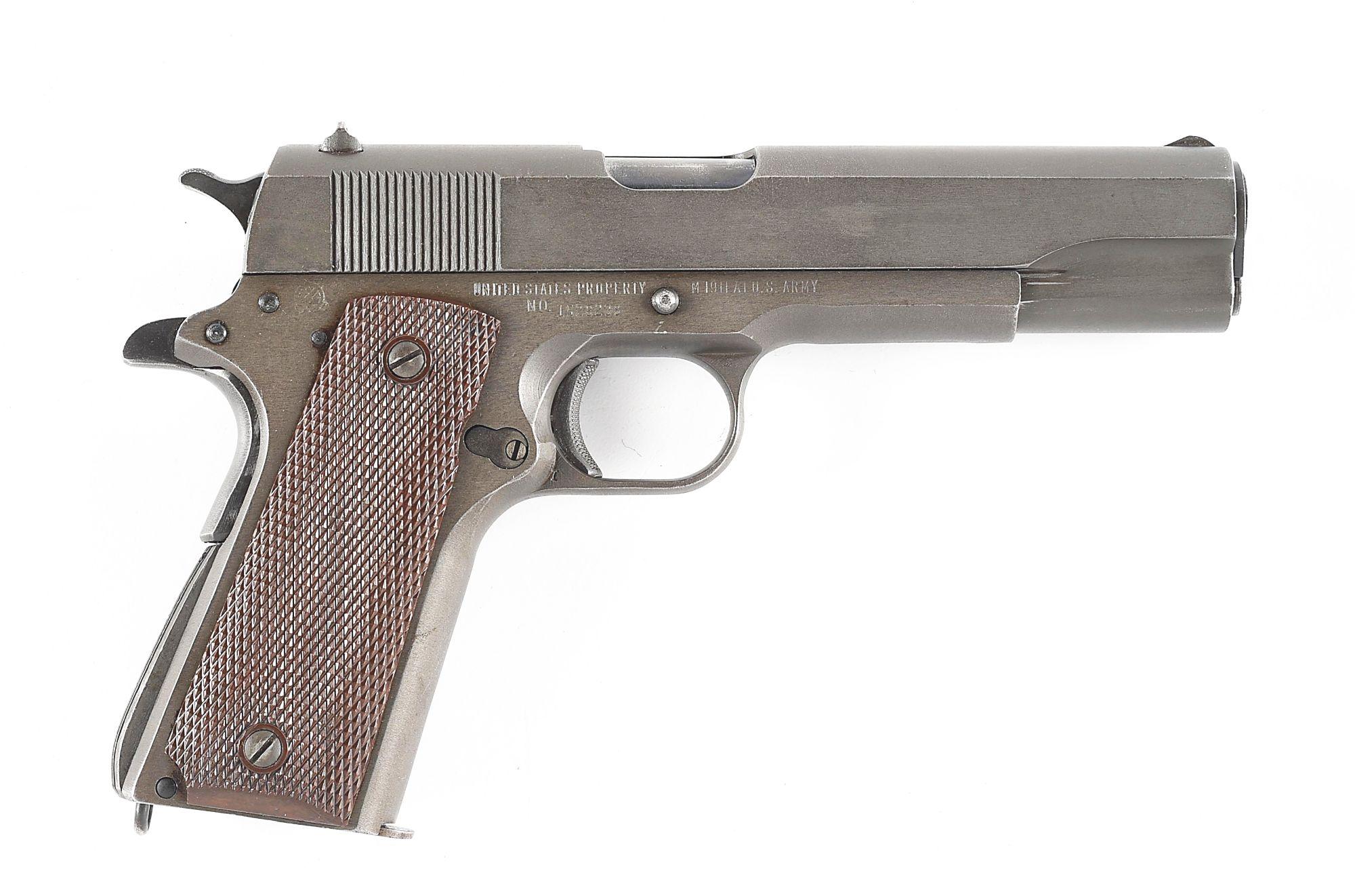 (C) REMINGTON RAND M1911A1 45 ACP SEMI-AUTOMATIC PISTOL