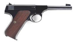 (C) PRE-WAR COLT WOODSMAN SPORT MODEL SEMI-AUTOMATIC PISTOL.