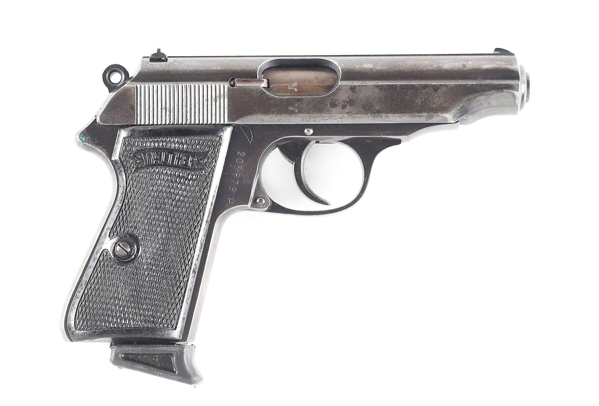 (C) SCARCE RFV MARKED WALTHER PP SEMI AUTOMATIC PISTOL.