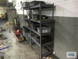 SHELVING, HAND TOOLS, GAS CANS