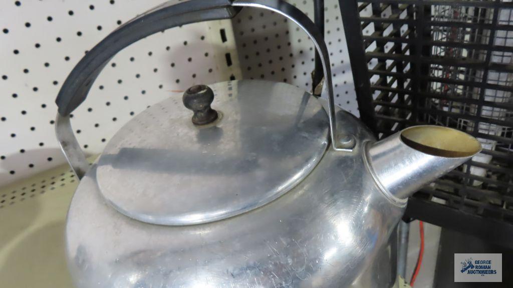 Signature aluminum teapot