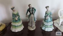 Three Goldscheider figurines