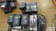 Panasonic batteries model EY9l45 with charger and other Panasonic battery with charger