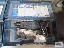 Bosch Bulldog extreme SDS Plus S4 hammer drill with accessories and case