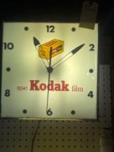 Light Up Kodak Film Clock