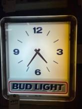 Bud Light Light Up Clock