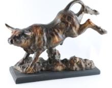 Fine Art Sculpture Of Bull