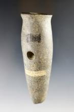 4 1/4" Steatite Vase Pipe found in Oak Harbor, Ottawa Co., Ohio. Outstanding example!