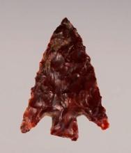 15/16"  Columbia Plateau made from nice quality red Jasper. Found near the Columbia River.